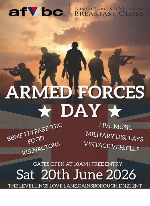 Armed Forces Day, Gainsborough