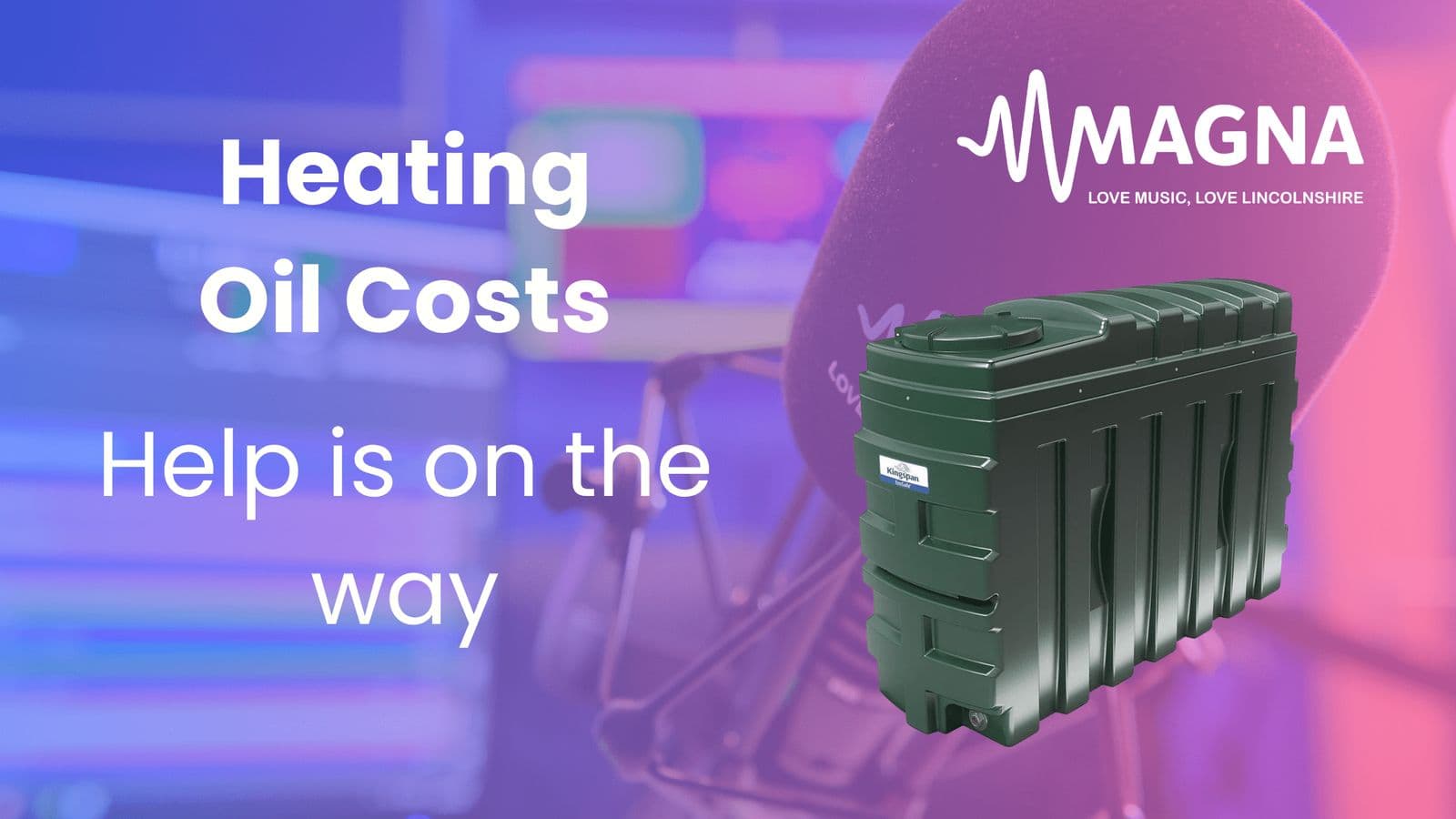 Heating Oil Costs - Help in on the way