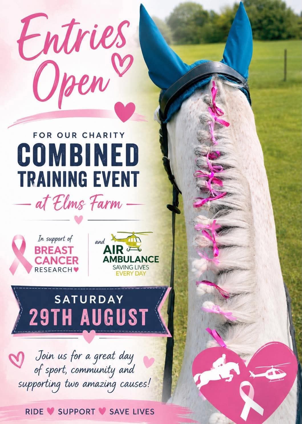 Charity Combined Training Equestrian Event – Raffle & Bake Off