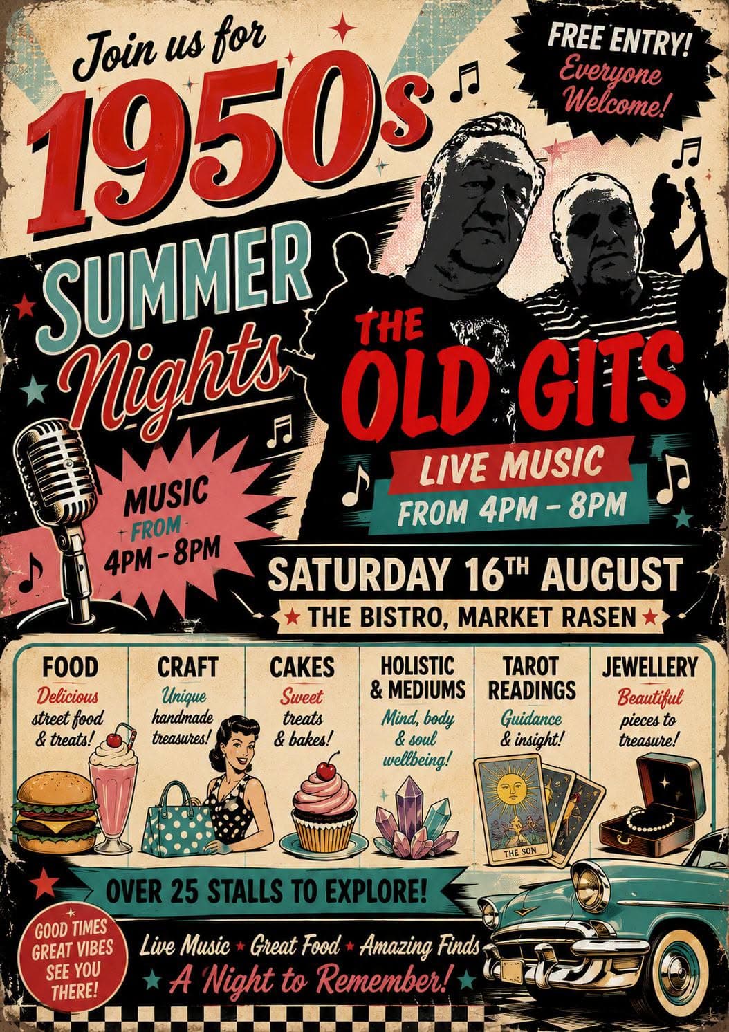 1950s Summer Nights Festival & Night Market