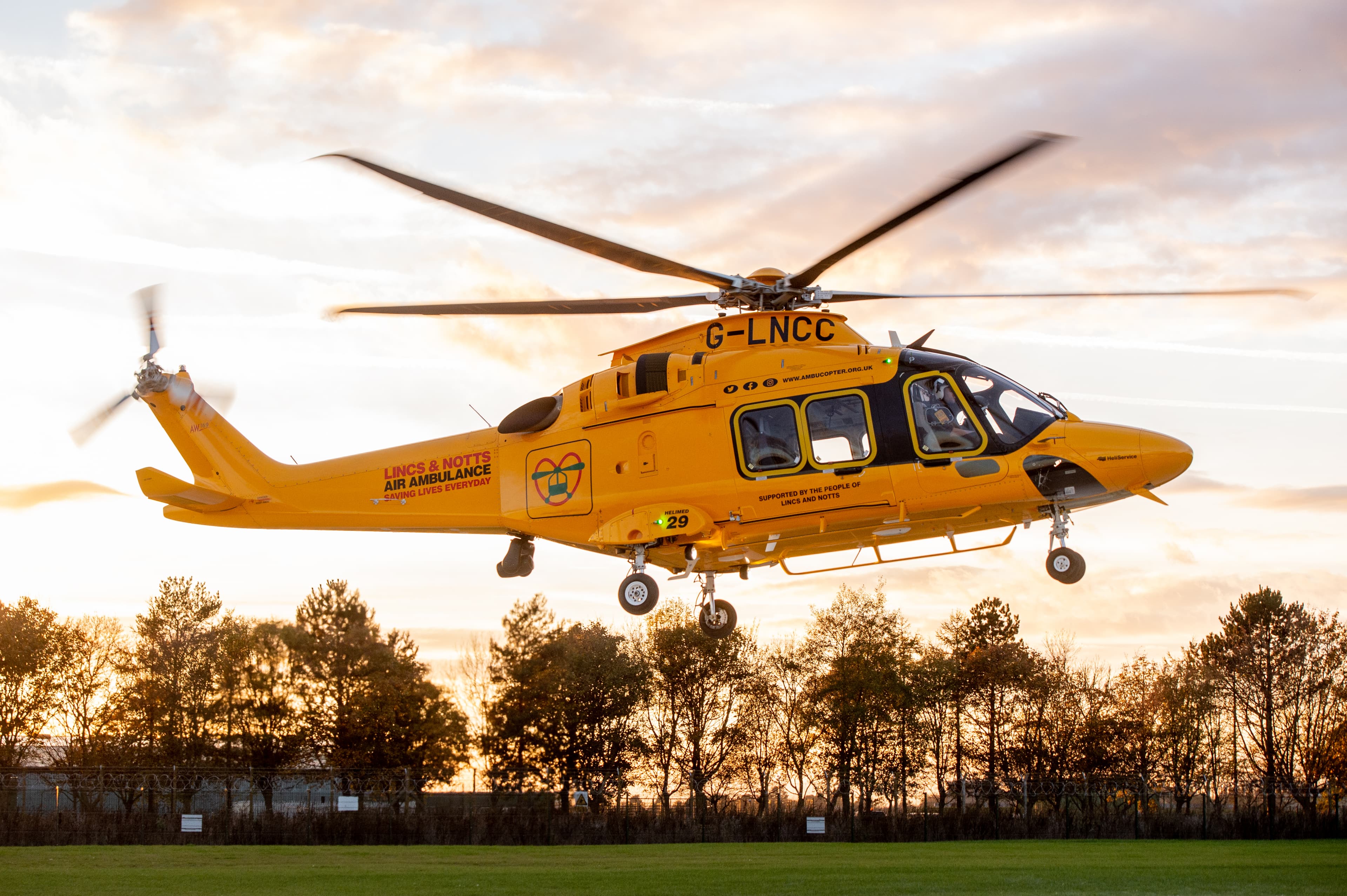 Record-breaking month for Lincs & Notts Air Ambulance with more than 230 missions in July
