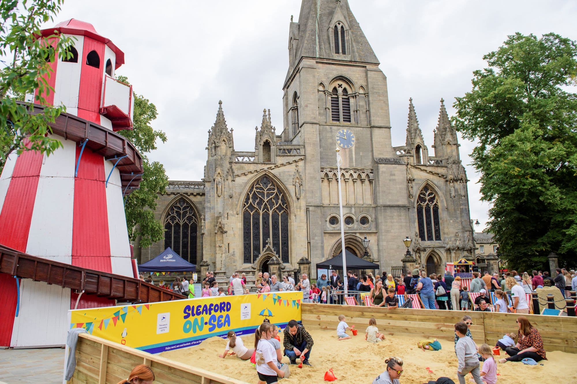 Sleaford-on-Sea returns with popular pop-up beach for longer this summer