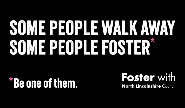 Some people walk away. Some people foster.